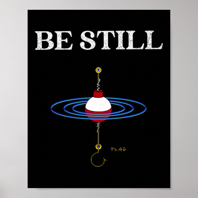 Var Rörlig Fisk Meditativ Inspirerad Fiskig Fiski Poster (Framsidan)