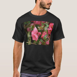Vår Rosa Blommar Quince Tee