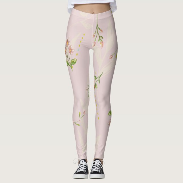 VÅR ROSA LEGGINGS (Framsida)