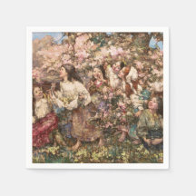 Vår Roundelay (av Edward Atkinson Hornel)