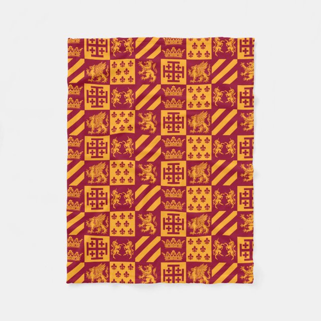 Vår Royal-familj Fleecefilt (Framsidan)