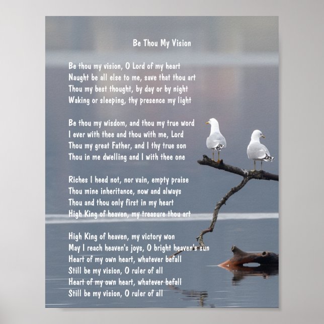 Var så där min syn på Hymn Art Poster (Framsidan)