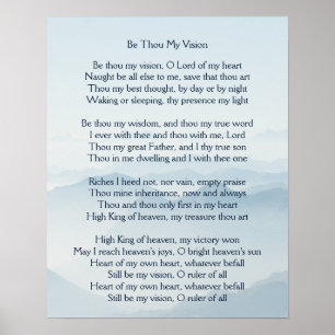 Var så där min syn på Hymn Art Poster
