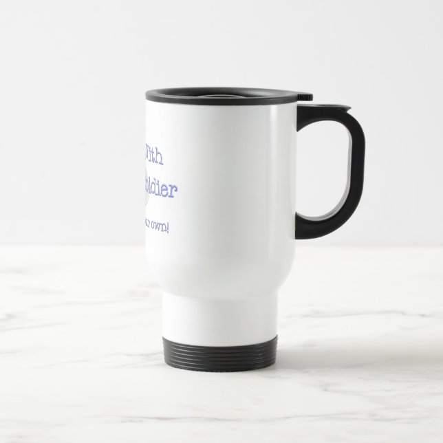 Var säker sömn med en soldattravel mug resemugg (Höger)