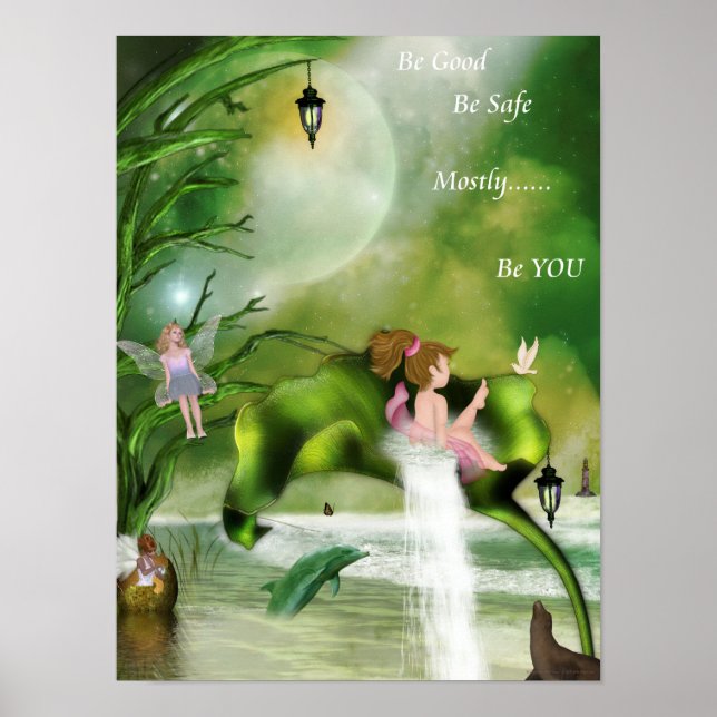 Var Säker, var Bra! Poster (Framsidan)