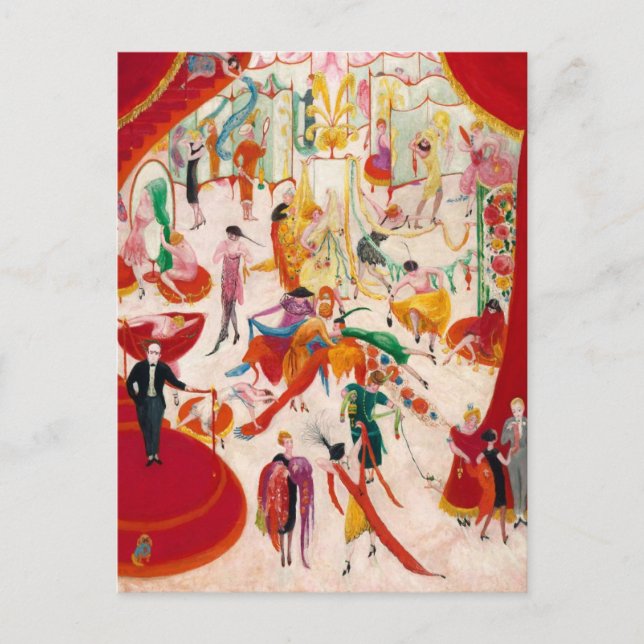 Vår Sale in Bendel's by Florine Stettheimer Vykort (Framsida)
