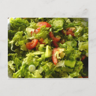 vår sallad vykort