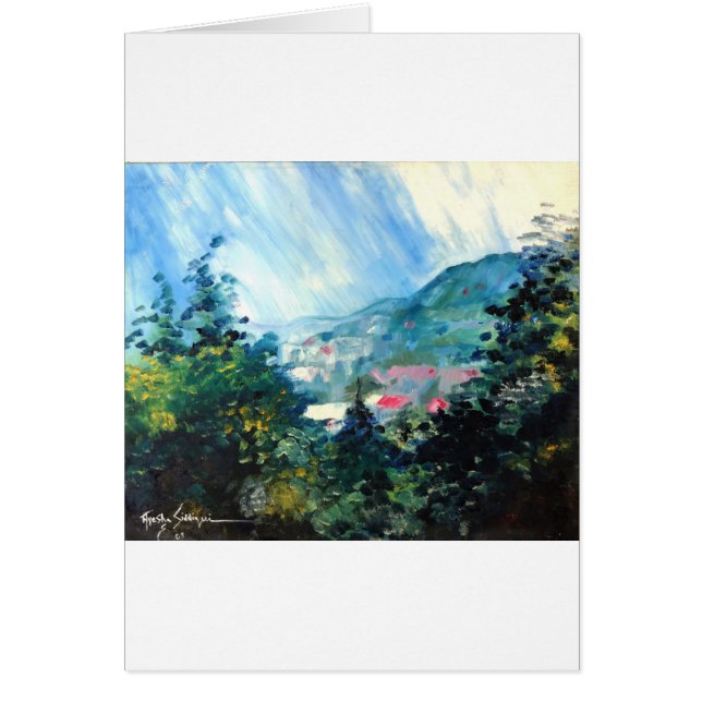 Vår-säsong 4 hälsningskort (Framsidan)