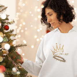 VÅR SAVIOR KUNG Christian Women's White Jul T Shirt