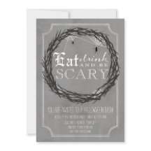 Var Scary Halloween fest Inbjudan