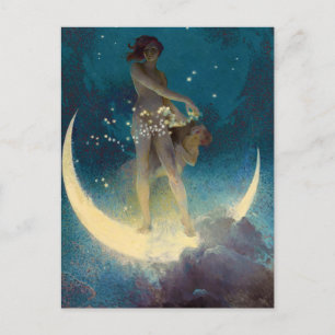 Vår Scattering Stars av Edwin Blashfield (1927) Vykort