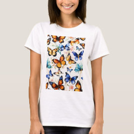 "Vår Serenat: Butterfly Womens T-shirt| T Shirt
