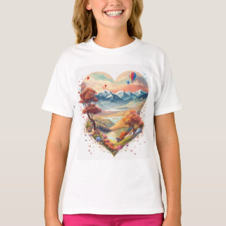 Vår Serenity: En blomningsaffär sommaren Vibes: T Shirt