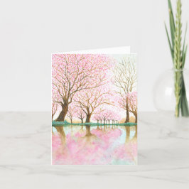 Vår Serenity - Reflektioner kring Blommarna av kör Helgkort