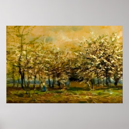 Vår Serenity: Sunlit Grenar Gentle Breezes Poster