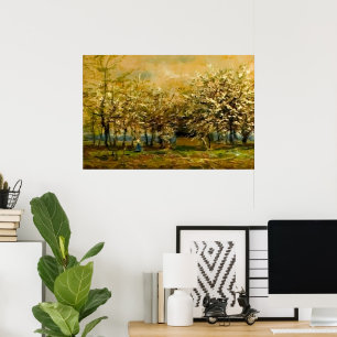 Vår Serenity: Sunlit Grenar Gentle Breezes Poster