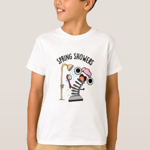 Vår Showers Funny Season Pun T Shirt