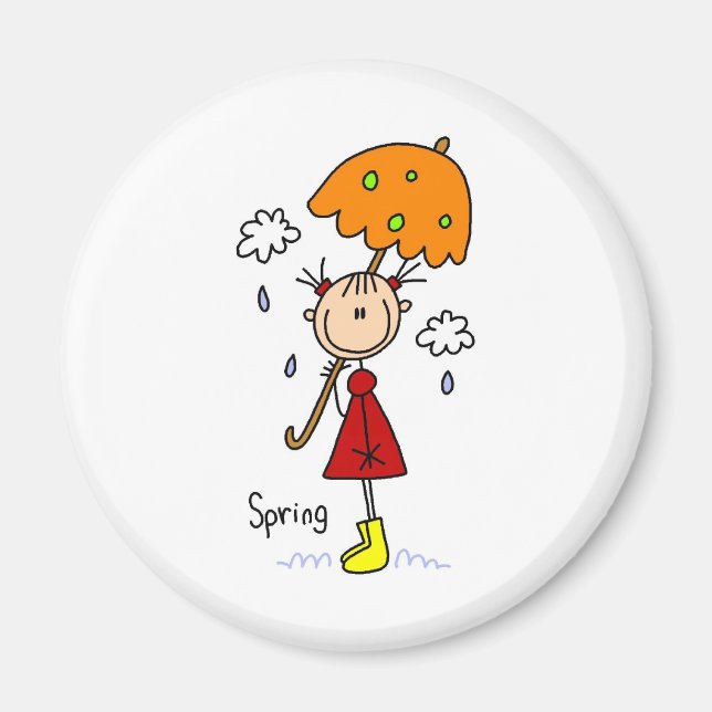 Vår Showers Magnet (Framsidan)