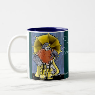 Vår Showers, Rainy Day Robin Mugg