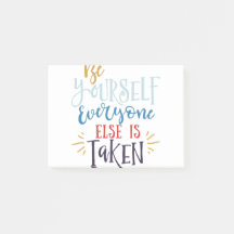 Var själv alla andra tas