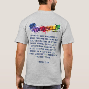 Var själv Art T-Shirt (bak)