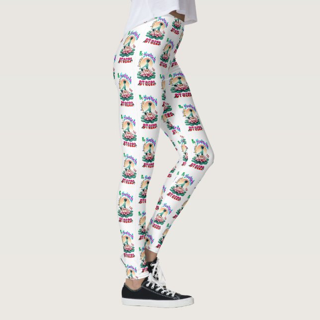 Var själv inspirerande de andra leggings (Höger)