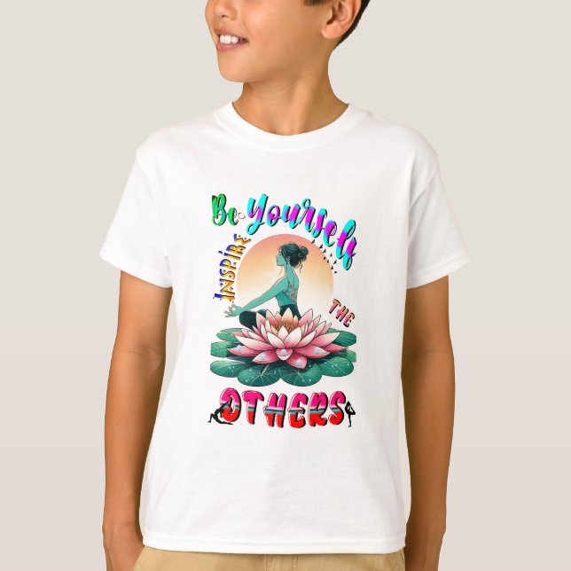 Var själv inspirerande de andra t shirt (Framsida)