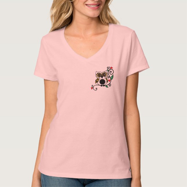 Var själv mot nacke Tshirt Tee (Framsida)