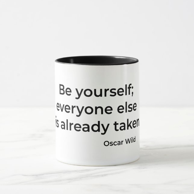 Var själv mugg (Center)