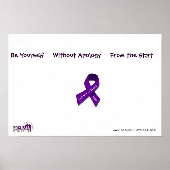 Var själv Poster (Framsidan)