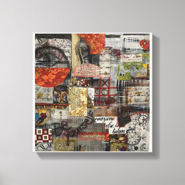 Var själv-samling canvastryck (Framsida)