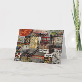 Var själv-samling tack kort