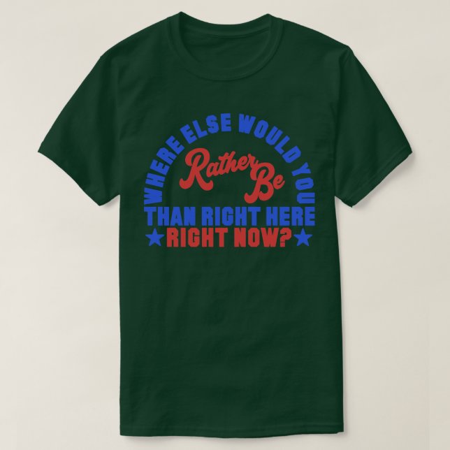 Var ska annars vara Mugg? T Shirt (Design framsida)