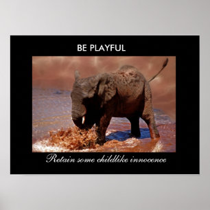VAR SKÄMTSAM POSTER