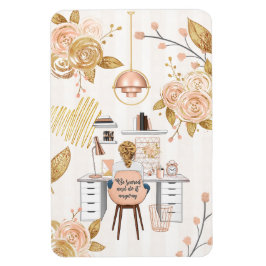 Var Skrämt och gör det ändå Magnet