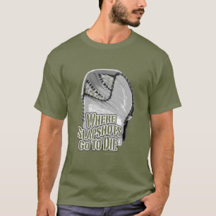 Var Slapshots går att dö (hockey) Tee