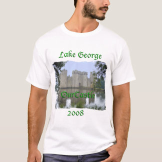 Vår slott sjöGeorge T-tröja 2008 T-shirt