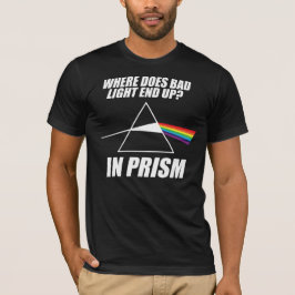 Var slutar det med dålig belysning? T-shirt