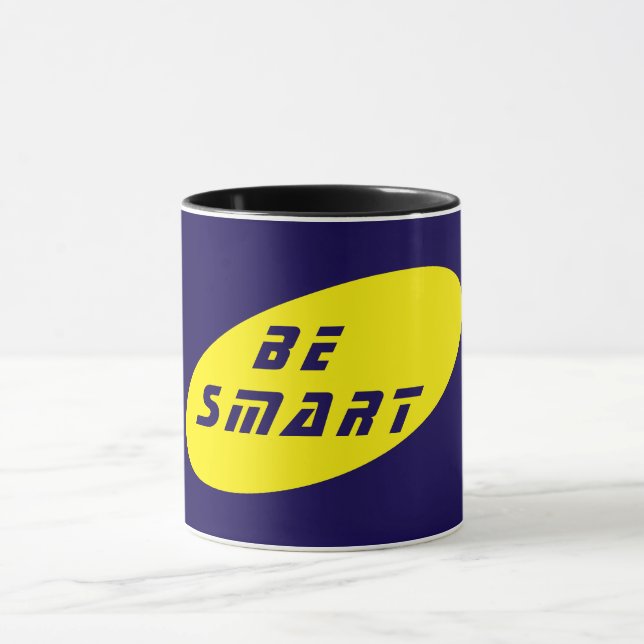 Var smart keramisk Mugg för daglig motivation (Center)