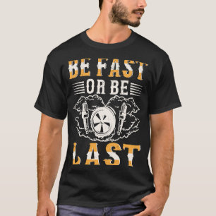 Var snabb eller dra tävlans för manar väska t shirt