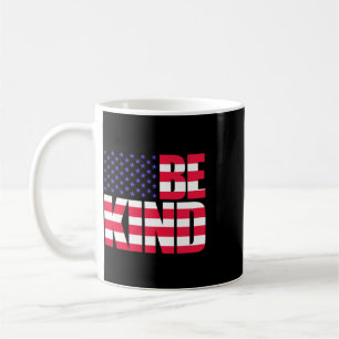 Var snäll 4 juli USA-flagga Amerika Amerikansk Kaffemugg