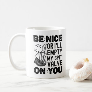 Var snäll annars tömmer jag min spottventil Dudels Kaffemugg