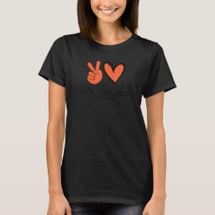 var snäll anti mobbning Unity Day 2022 hjärta fred T Shirt