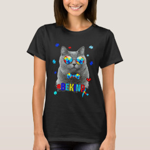 Var snäll Autism Medvetenhet Rufsigt Knut Nätet St T Shirt