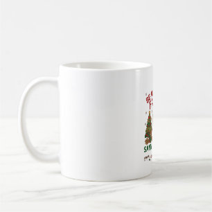 Var Snäll Bonde Tomte Jul Gårdsdjur Kaffemugg
