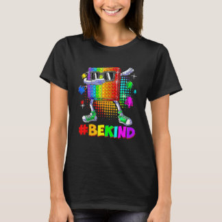 Var Snäll Dabba Pop It Pusselbit Autism Medvetenhe T Shirt