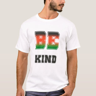 Var Snäll Fet Färgrik Typografi Design 🌈 T Shirt
