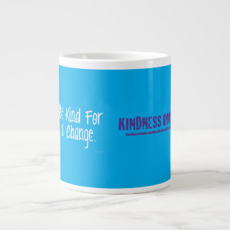 Var snäll för en förändring™ Snällhet stenar dubbe Jumbo Mugg
