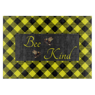 "Var snäll" Gingham