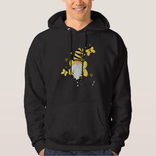 Var snäll Gnome och Bee Hippy Gnome 1 Hoodie